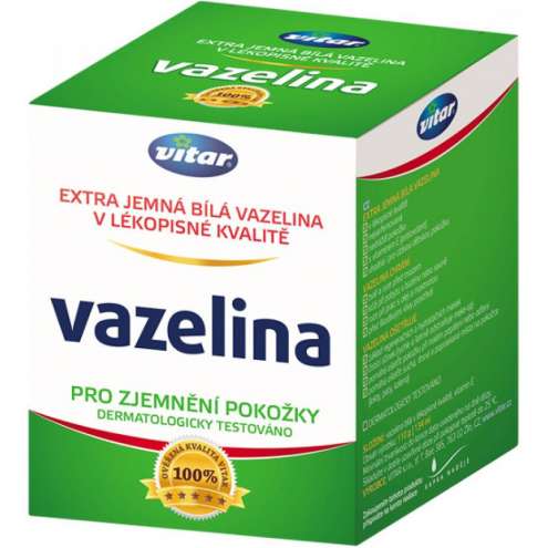 VITAR Vazelina extra jemná bílá 110g